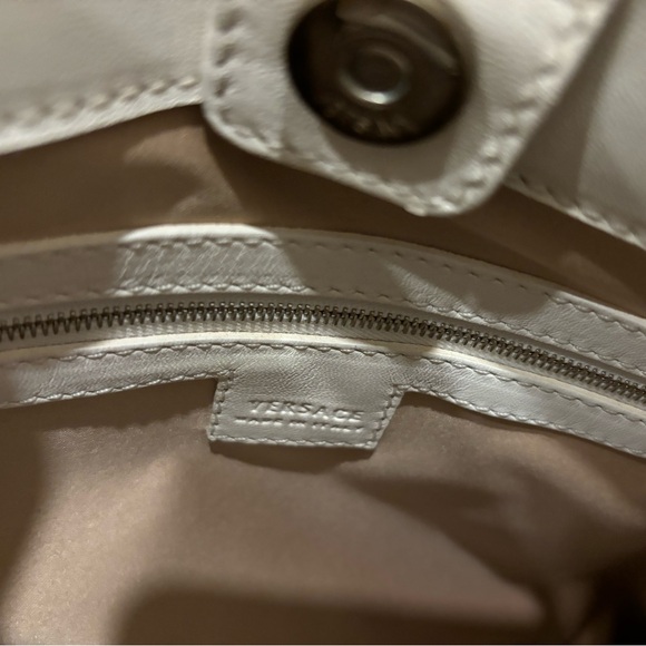 Versace Hobo Bag White - Picture 5 of 6